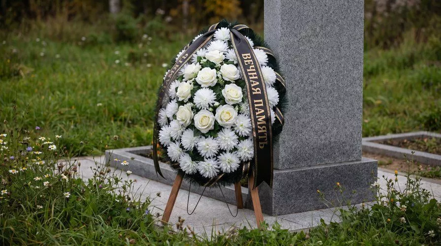 Венок на 9 и 40 дней: нужен ли и чем отличается от похоронного