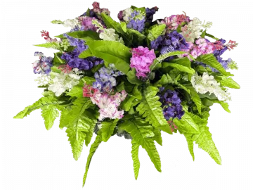 Полянки из искусственных цветов полянка №7