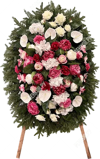 Виды траурных венков