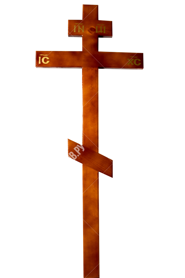 Крест на могилу Простой 210 см