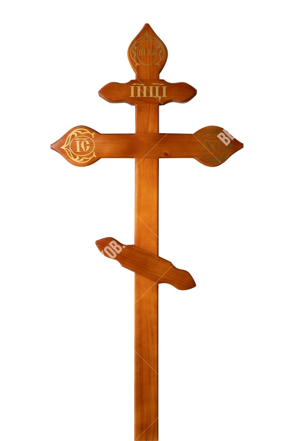 Крест на могилу Резной 220 см